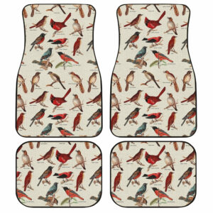 Birds Car Floor Mats Custom Bird Lover Car Accessories