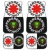 Black And White Special Logo Red Hot Chili Peppers Car Floor Mats UBC032309