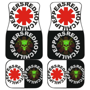 Black And White Special Logo Red Hot Chili Peppers Car Floor Mats UBC032309