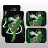 Black Rock Lee Car Floor Mats Custom Naruto Anime Gifts For Fans