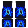 Blastoise And Squirtle Pokemon in black theme Car Floor Mats 191018