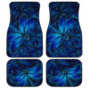 Blue Dragonfly Car Floor Mats Custom Dragonfly Car Accessories