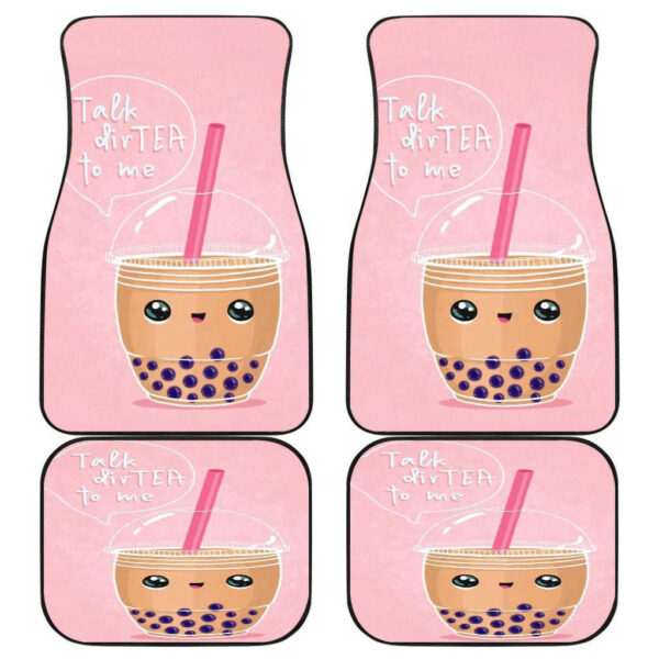 Boba Milk Tea Drinks Car Floor Mats 191018