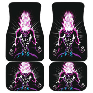 Borus Angry Mode One Punch Man in Dark theme Car Floor Mats 191018