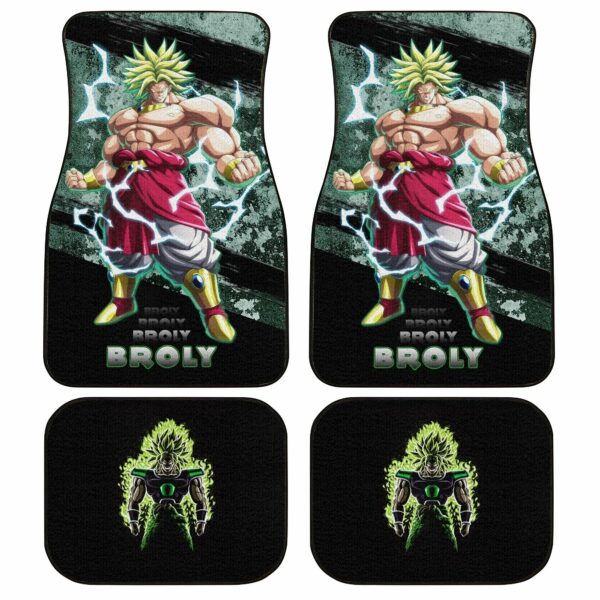 Broly Car Floor Mats Custom Anime Dragon Ball Car Accessories