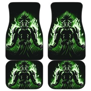 Broly Front And Back Car Mats 2