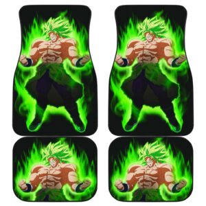 Broly Front And Back Car Mats