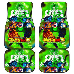 Broly Goku Gohan Dragon Ball The Movie Car Floor Mats 192110