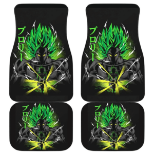 Broly Legendary Saiyan Dragon Ball Car Floor Mats 191018