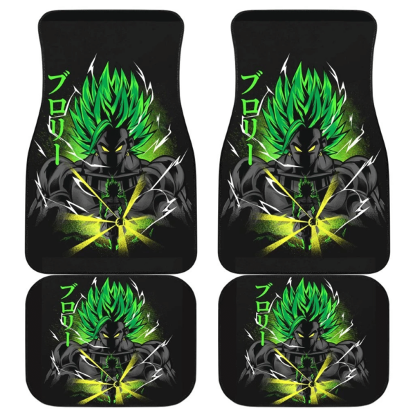 Broly Legendary Saiyan Dragon Ball Car Floor Mats 191018