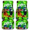 Broly The Movie Front And Back Car Mats