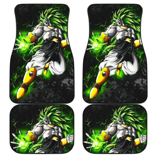 Broly on Saiya Mode Car Floor Mats 191018