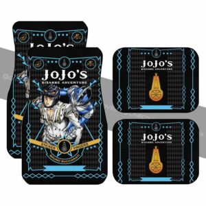 Bruno Bucciarati Car Floor Mats Custom JoJo’s Bizarre Adventure Anime Car Interior Accessories