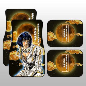 Bruno Bucciarati Car Floor Mats Custom JoJo’s Bizarre Adventure Anime Gifts For Fan