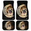 Bulldog Car Floor Mats I Love You To The Moon And Back Idea For Car Accessories