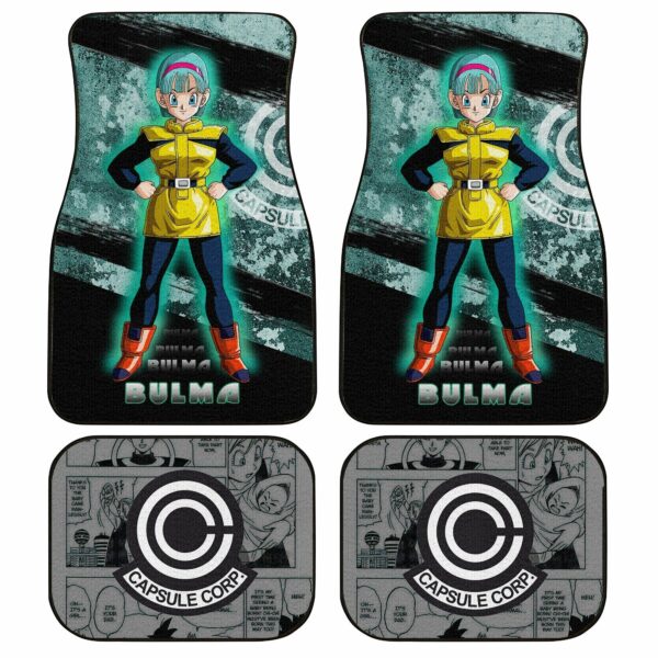 Bulma Car Floor Mats Custom Anime Dragon Ball Car Accessories