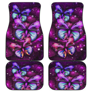 Butterfly Beauty Art Car Floor Mats Amazing Gift Ideas H050320