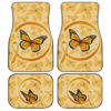 Butterfly Car Floor Mats Custom Apprendix Cancer Car Accessories Meaningful Gift Idea