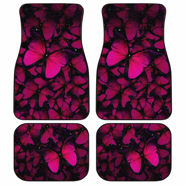 Butterfly Car Floor Mats Custom Colorful Cute Car Accessories Gifts Idea