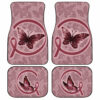 Butterfly Car Floor Mats Custom Multiple Cancer Car Accessories Gifts Idea