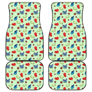 Butterfly Garden Car Floor Mats Amazing Gift Ideas T051920