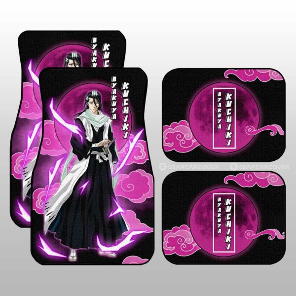 Byakuya Kuchiki Car Floor Mats Custom Bleach Anime Car Interior Accessories