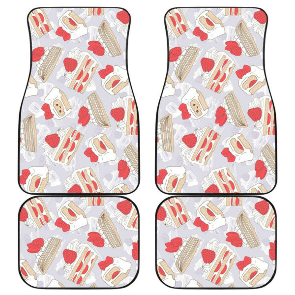 Cake Pieces Funny Car Floor Mats 191021