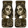 Calavera Girl Sepia Car Floor Mats Amazing Gift Ideas T091020