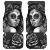 Calavera Skull Girl Car Floor Mats Amazing Gift Ideas T091020