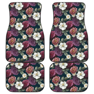 Camellia Flower Car Floor Mats Amazing Gift Ideas H200211