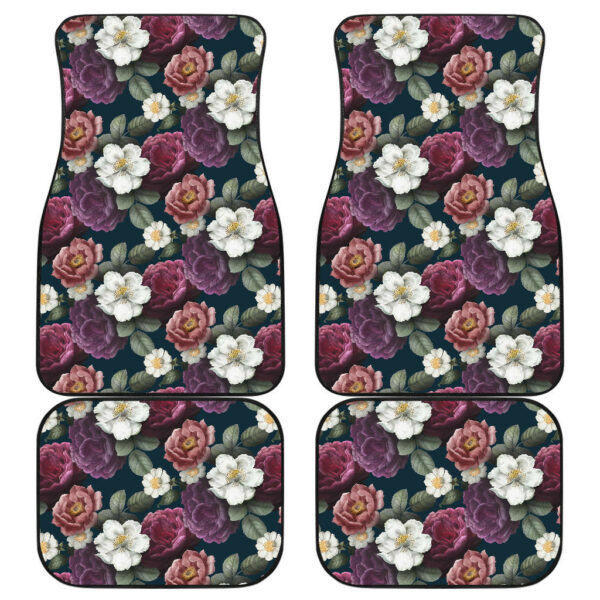 Camellia Flower Car Floor Mats Amazing Gift Ideas H200211