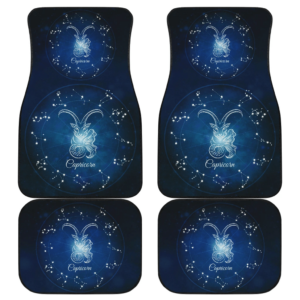 Capricorn Zodiac Sign Car Floor Mats Amazing Gift H042620