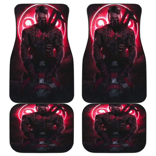 Captain Hydra Front And Back Car Mats