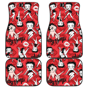 Cartoon Betty Boop Car Floor Mats Fan Gift H1225