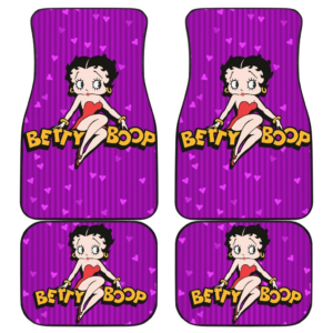 Cartoon Fan Gift Car Floor Mats Pretty Betty Boop H1225