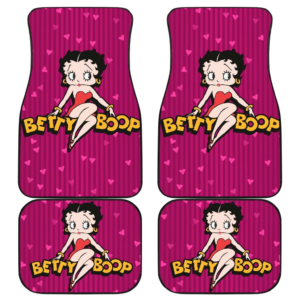 Cartoon Fan Gift Pretty Betty Boop Car Floor Mats H1225