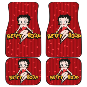 Cartoon Pretty Betty Boop Car Floor Mats Fan Gift H1225