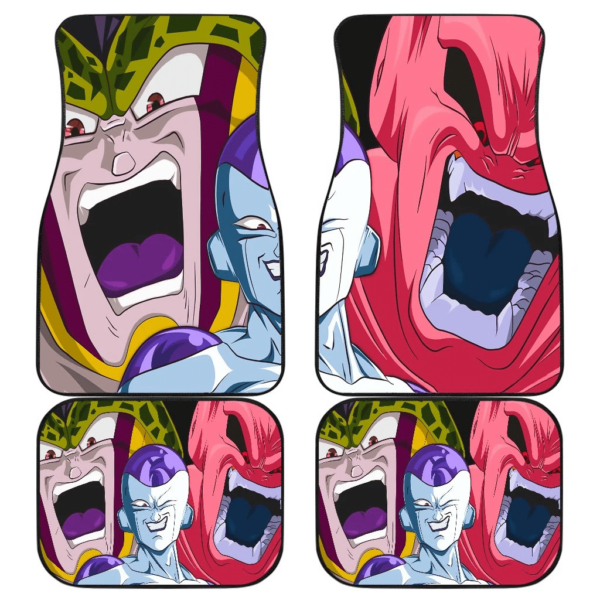 Cell And Frieza DB Vallians Dragon Ball Car Floor Mats UBC041903