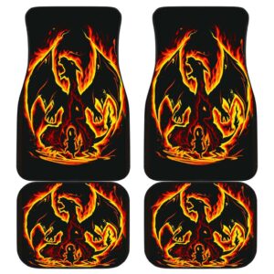 Charizard Front And Back Car Mats