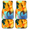 Charizard Pokemon Fire Dragon Car Floor Mats 191021