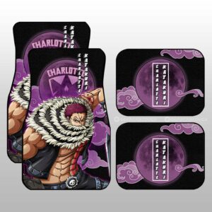 Charlotte Katakuri Car Floor Mats Custom Gifts Idea For One Piece Anime Fans