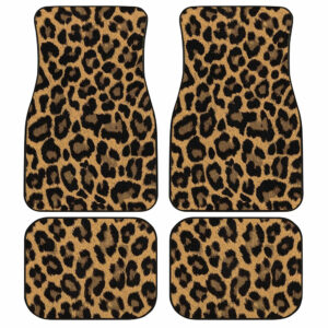 Cheetah Print Car Floor Mats Custom Skin Animal Print Car Accessories Gifts Idea