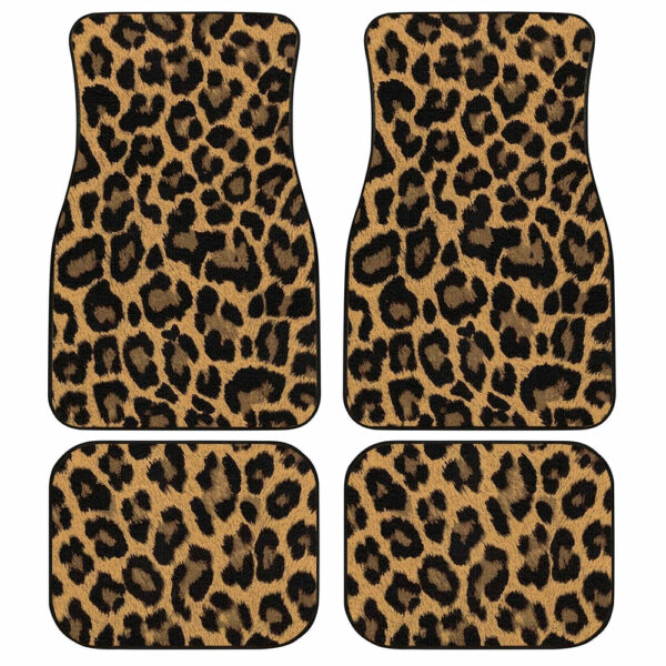 Cheetah Print Car Floor Mats Custom Skin Animal Print Car Accessories Gifts Idea