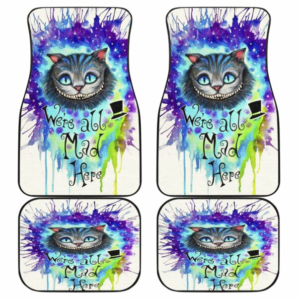 Cheshire Cat Alice In The Wonderland Car Floor Mats H040820