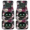 Cheshire Cat Quotes Art Car Floor Mats Cartoon Fan Gift H050320