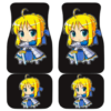 Chibi Fate Saber WarriorFate/Stay Night Car Floor Mats UBC040605