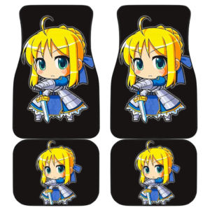 Chibi Fate Saber WarriorFate/Stay Night Car Floor Mats UBC040605