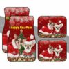 Chihuahuas Christmas Car Floor Mats Custom Car Accessories Gifts For Dog Lovers