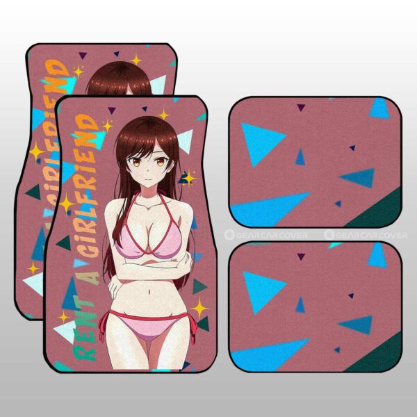 Chizuru Ichinose Car Floor Mats Custom Rent A Girlfriend Anime Car Accessories