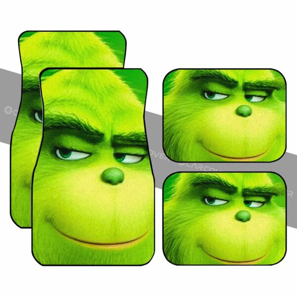 Christmas Grinch Car Floor Mats Custom Car Interior Accessories